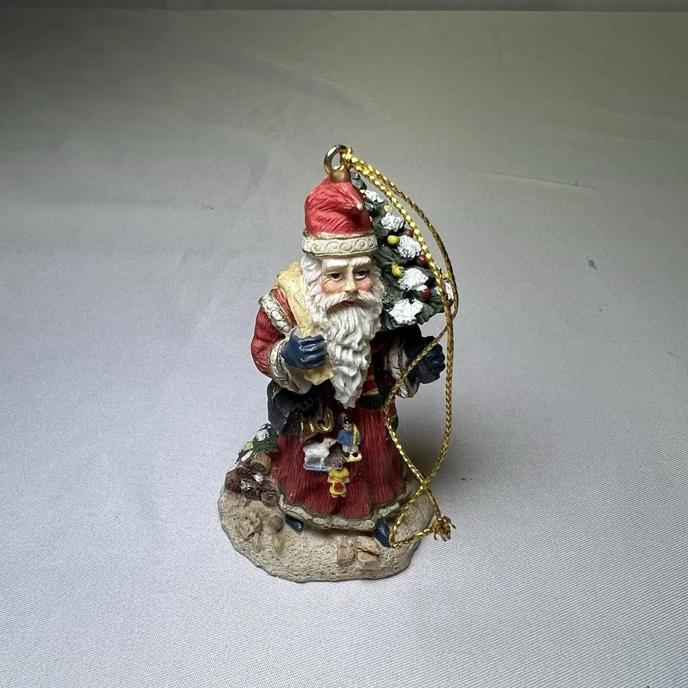 Lot of 5 Vintage 1990s World‎ International Santa Claus Christmas Collection